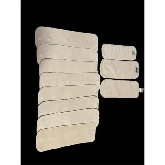 Lot Of 5 bumGenius One-Size Pocket Diapers With 11 Inserts 1 All in One - Picture 4 of 4